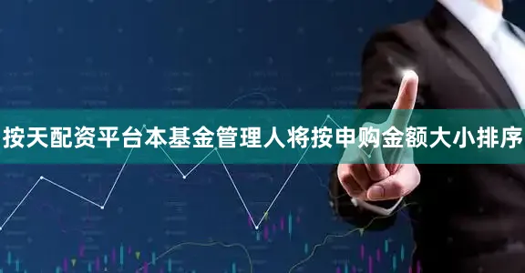 按天配资平台本基金管理人将按申购金额大小排序